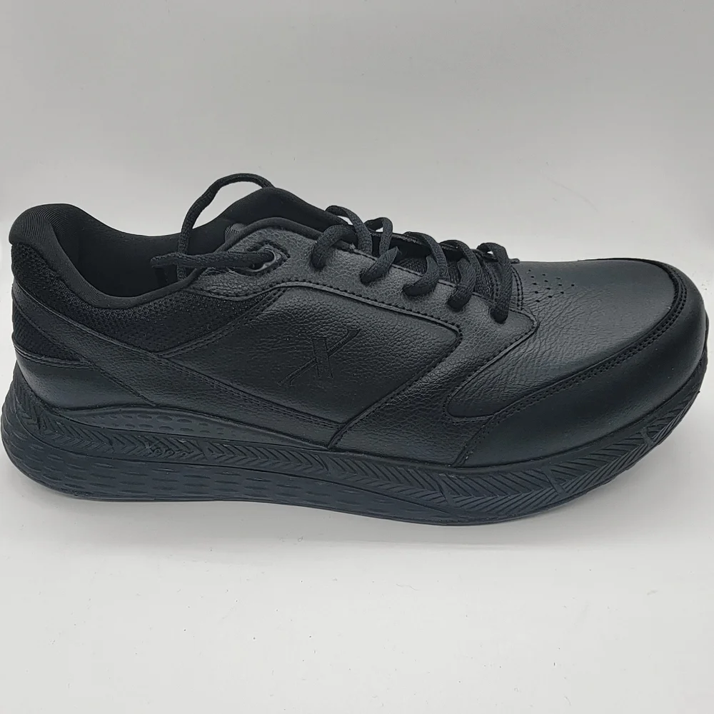 Xelero Steadfast Walker Mens Black Leather Size 13, 4E